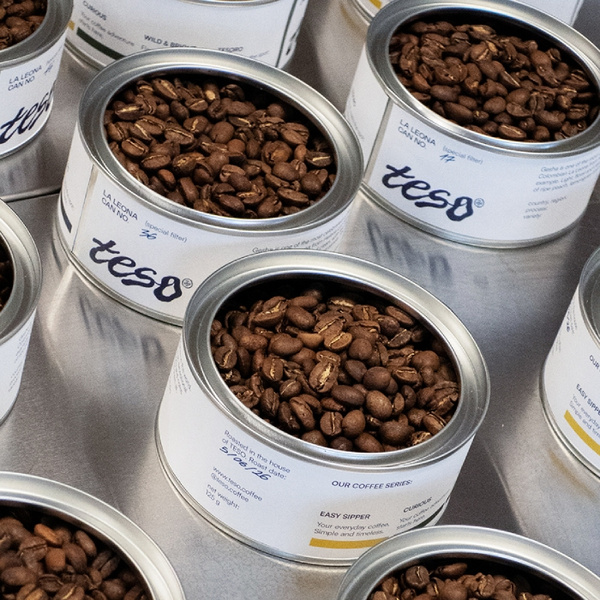 Kawa ziarnista Teso Kolumbia Gesha La Leona Filtr 125g – NIEDOSTĘPNY