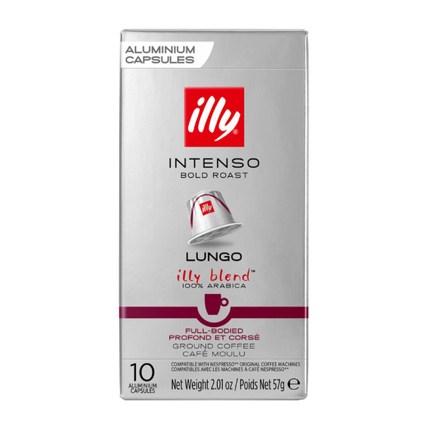 Kapsułki do Nespresso illy Intenso Lungo 10 sztuk
