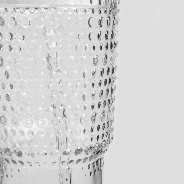 Szklanka Homla BERE w kropki ze szklaną słomką 1L – NIEDOSTĘPNY