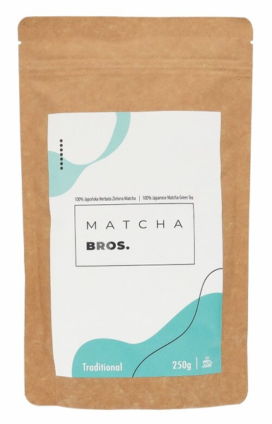 Matcha japońska Matcha Bros. Tradycyjna 250g
