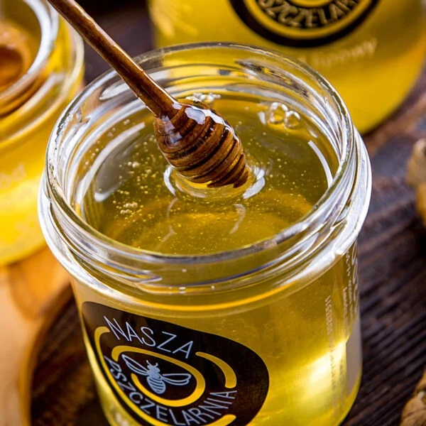 Miód lipowy Nasza Pszczelarnia 450g