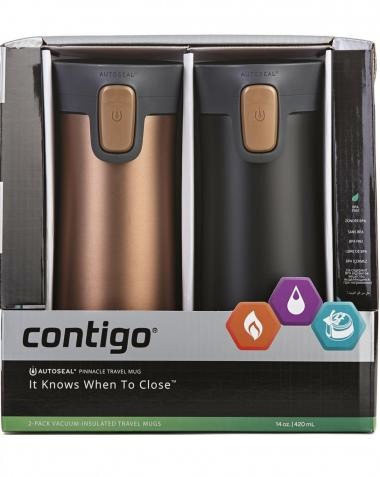 Contigo Pinnacle - zestaw 2 kubków termicznych 420 ml 