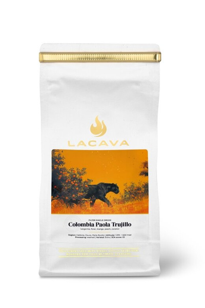 Kawa ziarnista LaCava Colombia Paola Trujillo 200g – NIEDOSTĘPNY