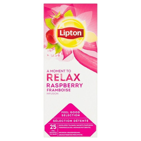 Owocowa herbata Lipton Classic Raspberry 25x2,5g