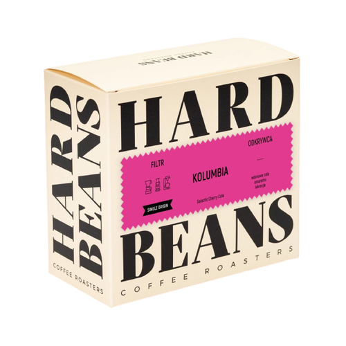 Kawa ziarnista Hard Beans Kolumbia Galactic Cherry Cola 200g – NIEDOSTĘPNY