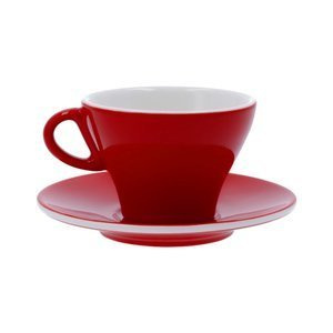 Filiżanka do latte Club House Gardenia 240 ml - Czerwona - NIEDOSTĘPNY