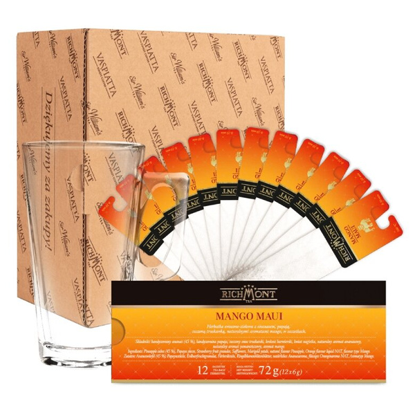 ZESTAW Richmont Mango Maui + Szklanka Richmont Hot 370ml