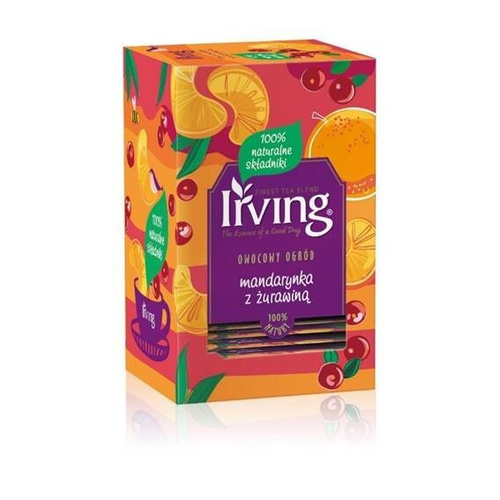 Herbatka owocowa Irving Mandarynka i żurawina 20x2g