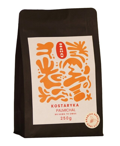 Kawa ziarnista ZAO Coffee Kostaryka Palmichal Filtr 250g – NIEDOSTĘPNY