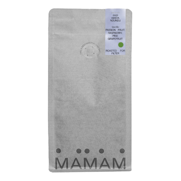 Kawa ziarnista MAMAM Kenia Ndundu Filtr 250g