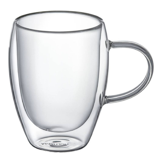 Szklanka termiczna z uchem Ambition Doble Eco 350 ml - 2 szt.- NIEDOSTĘPNY