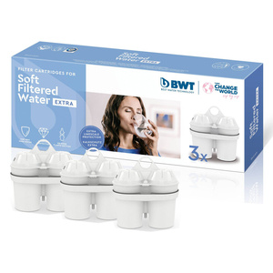 Wkład filtrujący wodę BWT Soft Filtered Water Extra - 3 sztuki