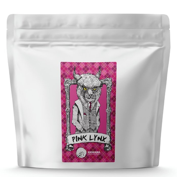 Kawa ziarnista Kawana Pink Lynx 250g - NIEDOSTĘPNY