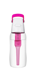 Butelka filtrująca Dafi SOLID 0,5 l + filtr węglowy - Flamingowy