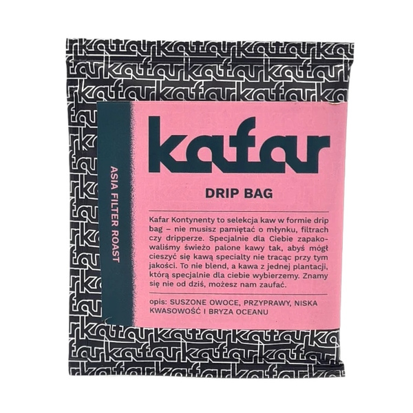 Drip Bag Coffee Kafar AZJA 12g – NIEDOSTĘPNY