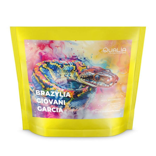 Kawa ziarnista Qualia Brazylia Giovani Garcia 250g – NIEDOSTĘPNY