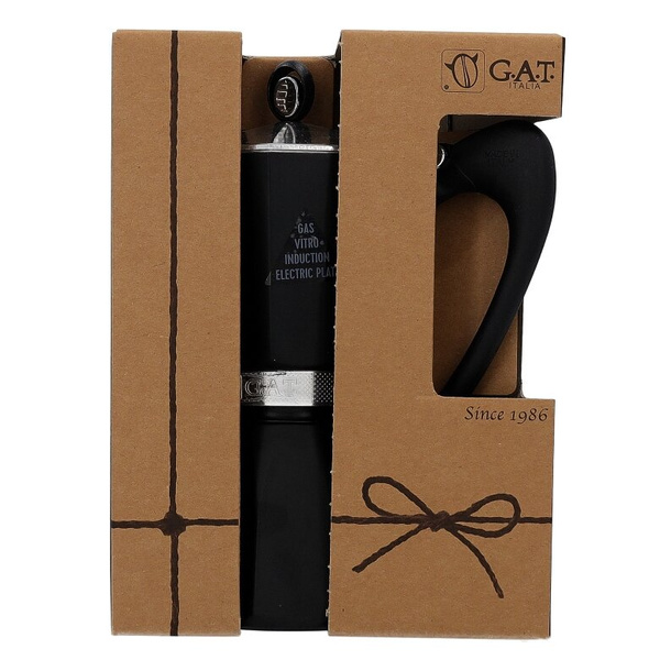 Kawiarka GAT Fashion Black Induction 9 filiżanek