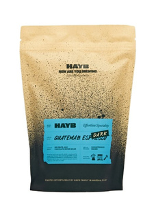 Kawa ziarnista HAYB DARK Guatemala Huehuetenango 1kg