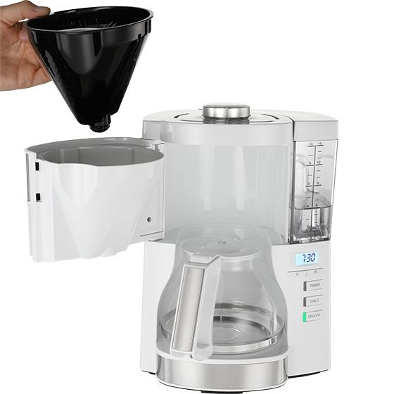 Ekspres przelewowy Melitta Look® V Timer 1025-07 + 250G KAWY GRATIS