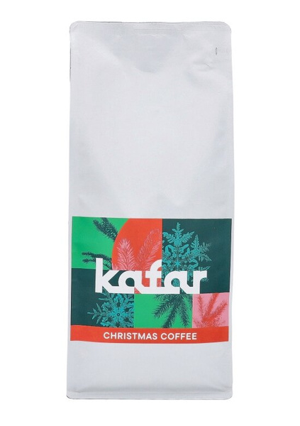 Kawa ziarnista Kafar Christmas Coffee Brazylia Machado Silva Espresso 1kg - NIEDOSTĘPNY