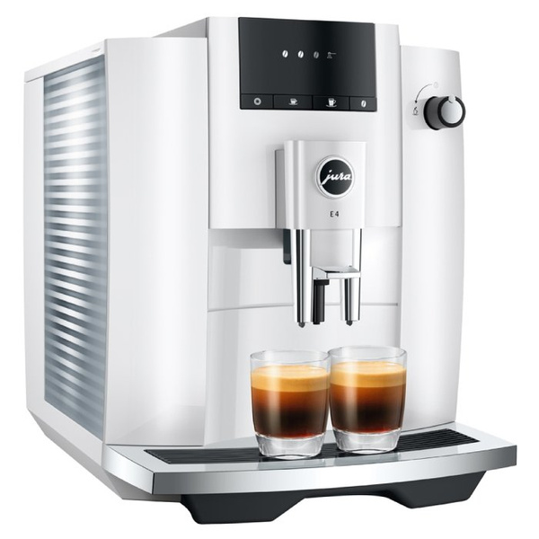 Ekspres do kawy Jura E4 Piano White (EA) + 3KG KAWY GRATIS