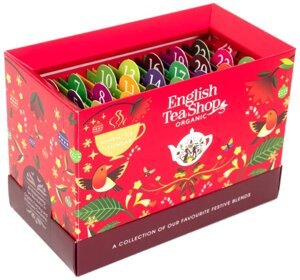 Kalendarz adwentowy z herbatą English Tea Shop RED - 25 saszetek