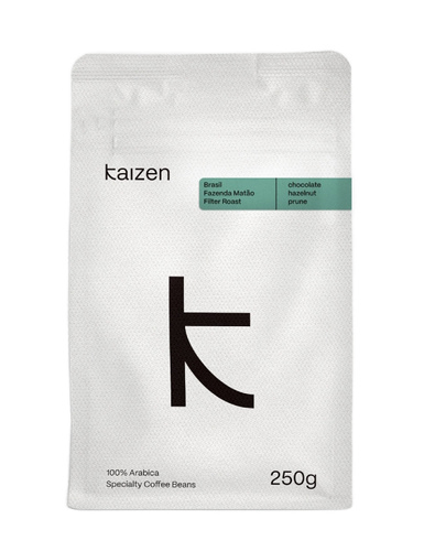 Kawa ziarnista Kaizen Brazil Fazenda Matao Filter 250g