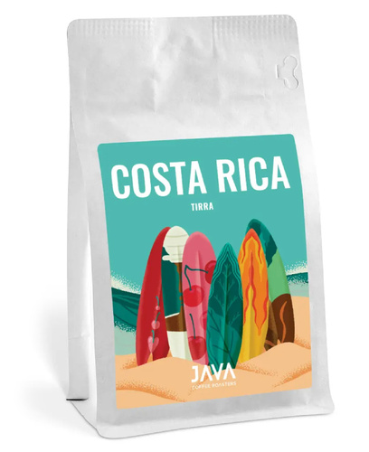 Kawa ziarnista Java Costa Rica Tirra FILTR 250g - opinie w konesso.pl