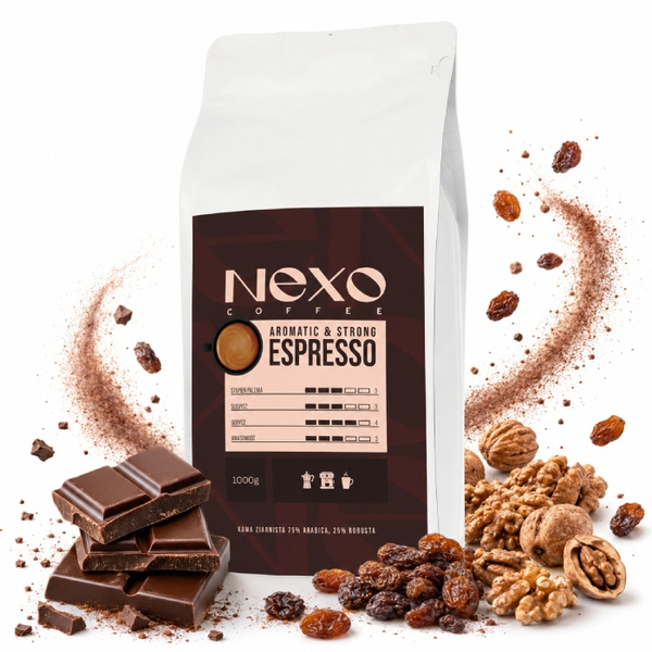 Kawa ziarnista NEXO Coffee Espresso 1kg