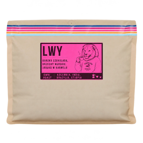 Kawa ziarnista Cafelito Lwy 1kg