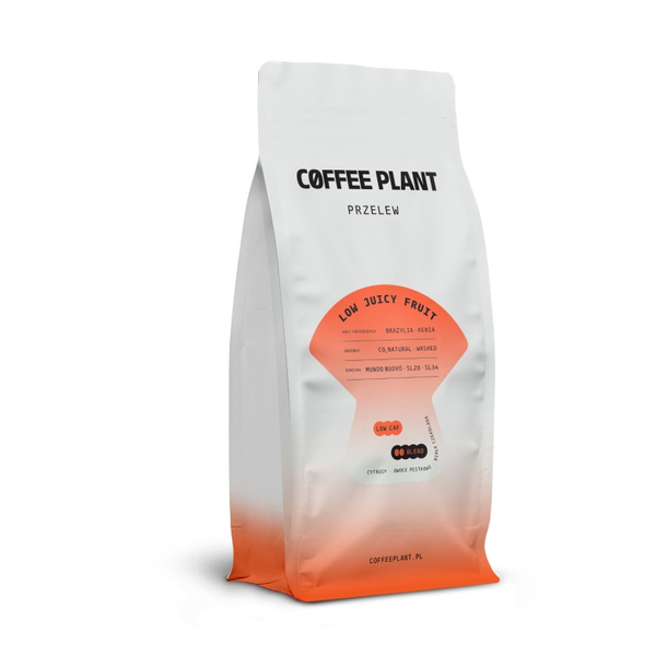 Kawa ziarnista COFFEE PLANT LOW Juicy Fruit 800g