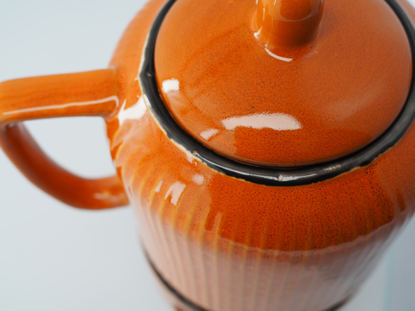 OUTLET - Dzbanek z podgrzewaczem Homla Mirande 950ml - Bursztynowy