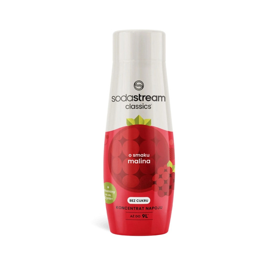Syrop SodaStream Malina 440 ml - Bez Cukru - opinie w konesso.pl