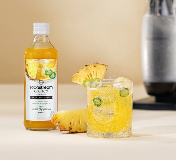 Baza do koktajli SodaStream Crafted Ananas Jalapeno 330 ml