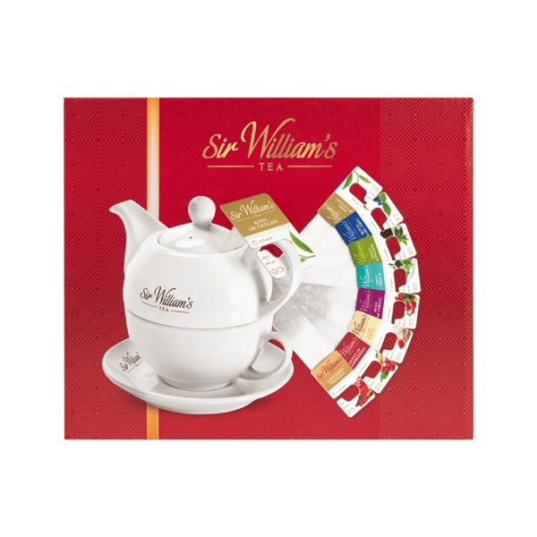 Zestaw porcelanowy Sir Williams Royal Duo + 8 herbat