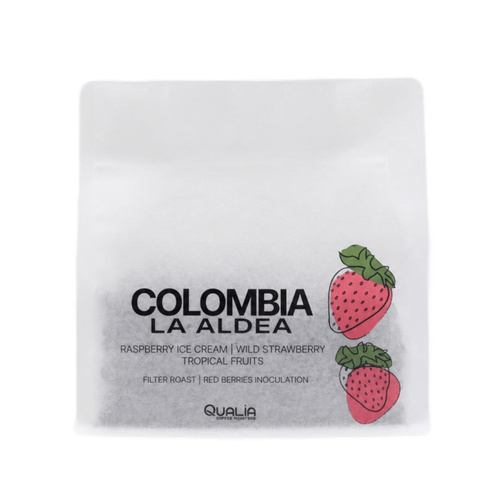 Kawa ziarnista Qualia Kolumbia La Aldea Red Berries Inoculation 200g