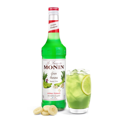 Syrop GREEN BANANA MONIN 0,7 L - zielony banan