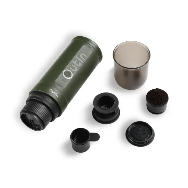 Zaparzacz do kawy OutIn Nano Forest Green - Ciemnozielony