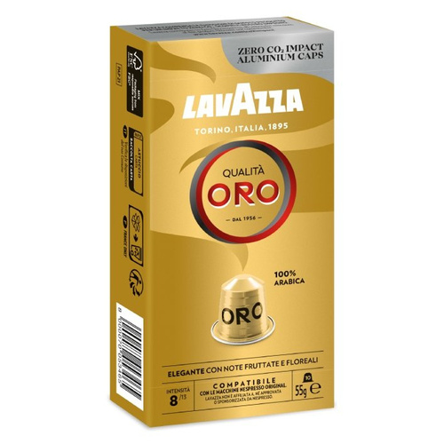 Kapsułki do Nespresso* Lavazza Qualita Oro - 10 sztuk