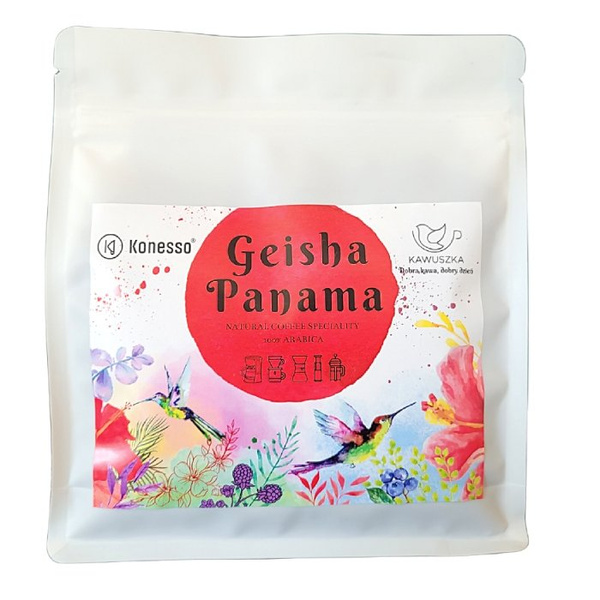 Kawa ziarnista Kawuszka Panama Geisha - Filtr 250g - NIEDOSTĘPNY