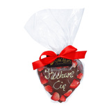 Serce z mlecznej czekolady M.Pelczar Chocolatier z napisem Kocham Cię 130g