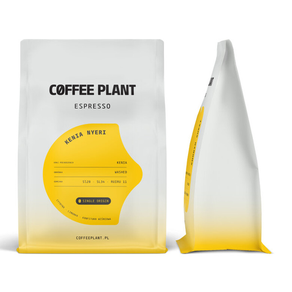 Kawa ziarnista COFFEE PLANT Kenia Nyeri Espresso 250g – NIEDOSTĘPNY