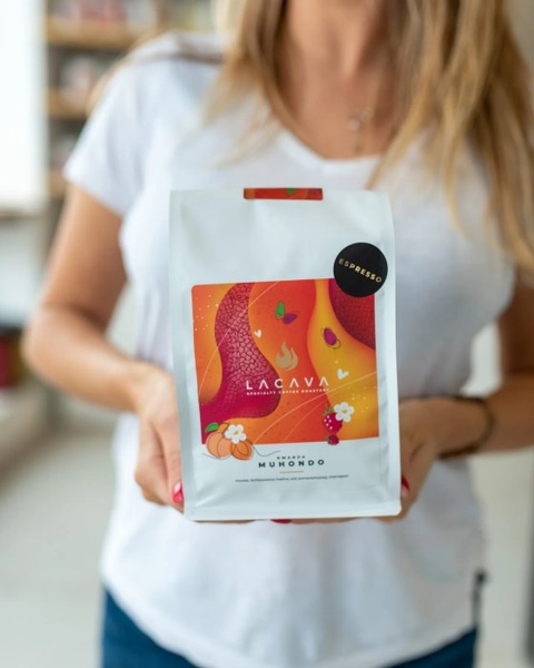 Kawa ziarnista LaCava Rwanda Muhondo  Espresso 550g - NIEDOSTĘPNY