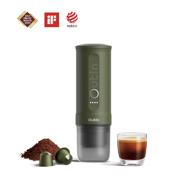 Zaparzacz do kawy OutIn Nano Forest Green - Ciemnozielony