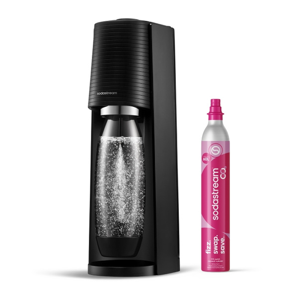 Saturator do wody gazowanej SodaStream Terra - Czarny zestaw startowy