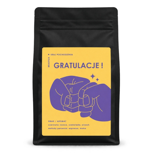 Kawa ziarnista MRC. Gratulacje! 250g