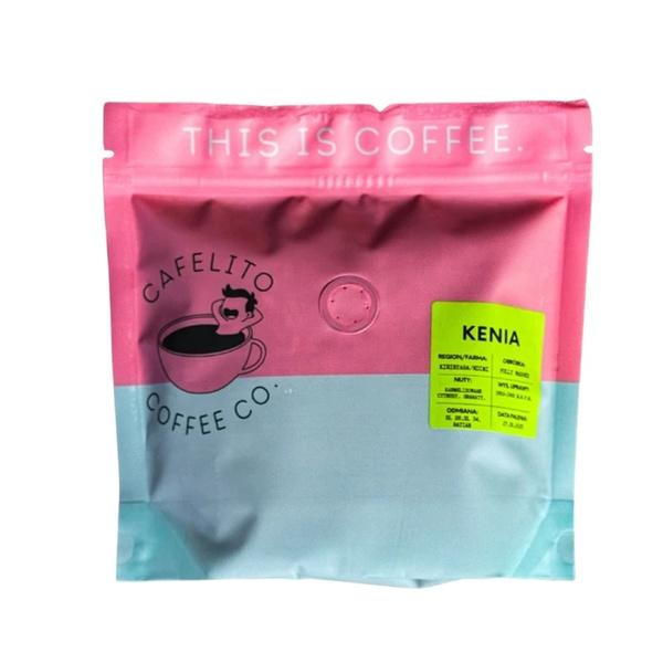 Kawa ziarnista Cafelito Kenia Kirinyaga - Ndimi Factory 250g