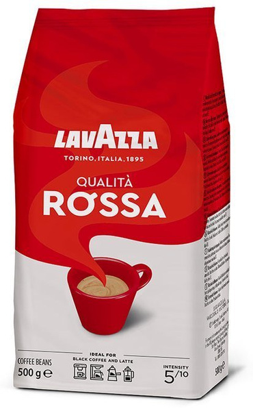 ZESTAW - Kawa ziarnista Lavazza Qualita Rossa 6x500g