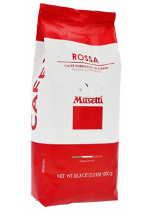 Kawa ziarnista Musetti Rossa 1kg - opinie w konesso.pl