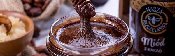 Miód z kakao Nasza Pszczelarnia 420g